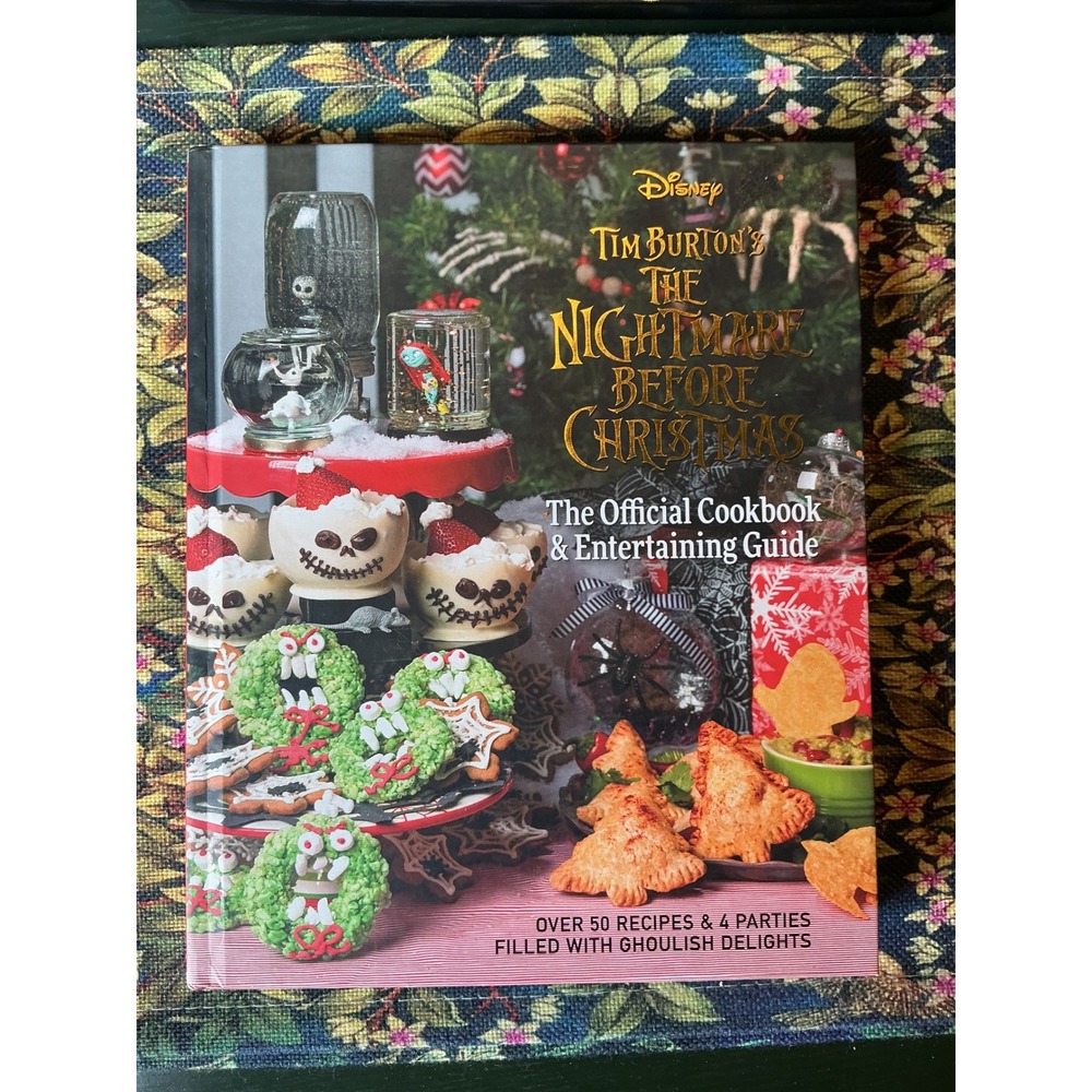 Disney Tim Burton's The Nightmare Before Christmas Official Cookbook & Guide